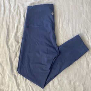Lululemon Athletica Wunder Train High-Rise Crop 23” Everlux in Water Drop